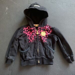 Apple Bottoms Hooded Zip-Up Sweater Jacket 12M Baby Girls